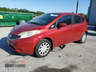 2015 Nissan Note SV with VIN 3N1CE2CP9FL356612, listed as a Copart auction lot 52233885 with 115,095 mi miles and Salvage Title. Bid and sale history available at DreamBid. Image 1.