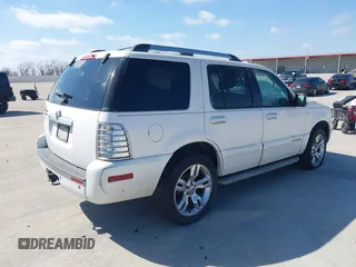 2010 Mercury Mountaineer Premier with VIN 4M2EN3JE7AUJ01320, listed as a IAAI auction lot 41598547 with Not provided miles and . Bid and sale history available at DreamBid. Image 4.
