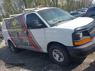2014 Chevrolet Express Cargo Van with VIN 1GCWGFCA8E1199409, listed as a IAAI auction lot 41936092 with 304,367 mi miles. Bid and sale history available at carsss.com. Image 13.