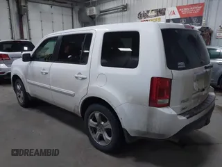 2015 Honda Pilot EX-L with VIN 5FNYF4H59FB023814, listed as a IAAI auction lot 41161235 with 216,437 mi miles and . Bid and sale history available at carsss.com. Image 3.