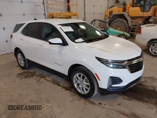 2023 Chevrolet Equinox LT with VIN 3GNAXKEG4PS120170, listed as a IAAI auction lot 42010977 with 34,789 mi miles and . Bid and sale history available at carsss.com. Image 1.