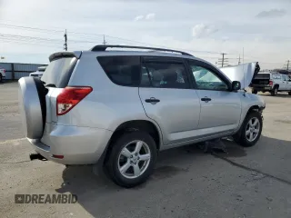 2007 Toyota RAV4 with VIN JTMBD35V575073123, listed as a Copart auction lot 45798785 with 0 mi miles and Salvage Title. Bid and sale history available at carsss.com. Image 3.