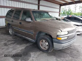 2003 Chevrolet Tahoe LS z VIN 1GNEC13Z13R142376, wystawiony jako IAAI lot #42430178 z przebiegiem Nie podano mil oraz . Historia ofert i sprzedaży dostępna na DreamBid. Obrazek 1.