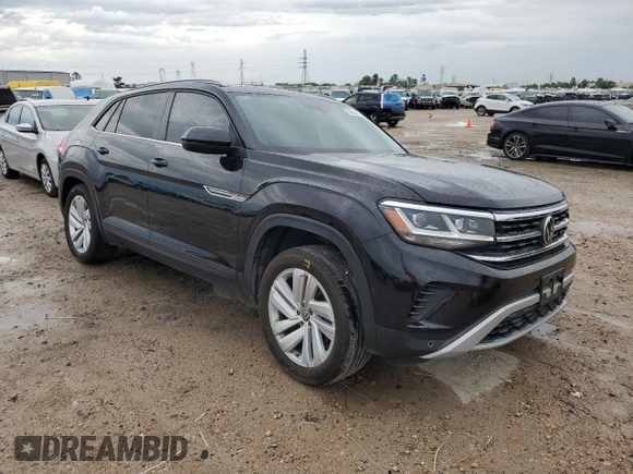 2022 Volkswagen Atlas SE with VIN 1V2KE2CA8NC228780, listed as a Copart auction lot 50834255 with 36,915 mi miles and Salvage title. Bid and sale history available at DreamBid. Image 4.