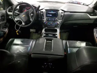 2017 Chevrolet Suburban Premier with VIN 1GNSKJKC1HR131632, listed as a Copart auction lot 49453455 with 140,325 mi miles and Salvage Title. Bid and sale history available at carsss.com. Image 8.