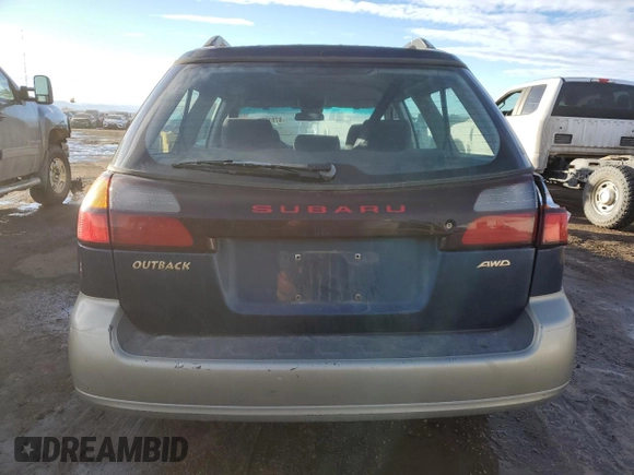 2003 Subaru Legacy Outback with VIN 4S3BH675537602328, listed as a Copart auction lot 87817875 with 225,653 mi miles and Salvage title. Bid and sale history available at DreamBid. Image 6.