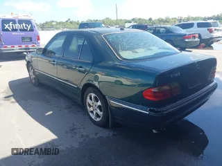 2002 Mercedes-Benz E-Class with VIN WDBJF65J92B458634, listed as a IAAI auction lot 41910356 with 1 mi miles. Bid and sale history available at carsss.com. Image 3.