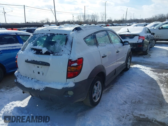 2007 Pontiac Vibe with VIN 5Y2SL65837Z407785, listed as a IAAI auction lot 41556717 with 263,542 mi miles. Bid and sale history available at carsss.com. Image 4.