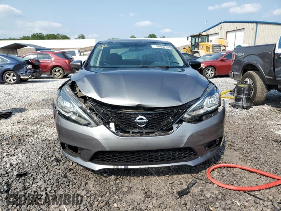 2017 Nissan Sentra S with VIN 3N1AB7AP0HY350932, listed as a Copart auction lot 58932145 with 145,154 mi miles and Salvage title. Bid and sale history available at DreamBid. Image 5.