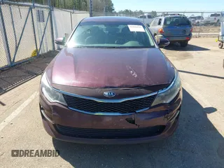 2017 Kia Optima LX with VIN 5XXGT4L33HG163285, listed as a IAAI auction lot 41802193 with 122,159 mi miles. Bid and sale history available at carsss.com. Image 12.