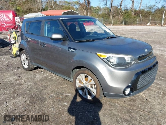 2016 Kia Soul + with VIN KNDJP3A54G7322380, listed as a IAAI auction lot 41202017 with 120,337 mi miles. Bid and sale history available at carsss.com. Image 1.