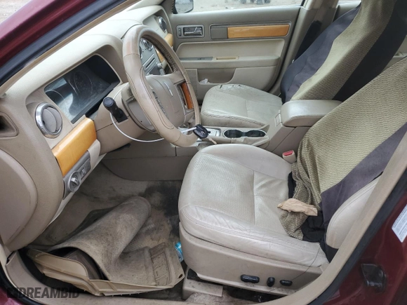 2006 Lincoln Zephyr with VIN 3LNHM26106R606311, listed as a Copart auction lot 44898315 with 239,386 mi miles and Salvage Title. Bid and sale history available at carsss.com. Image 7.