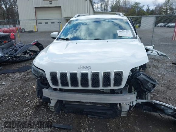 2020 Jeep Cherokee Limited with VIN 1C4PJMDN6LD537882, listed as a IAAI auction lot 41867807 with 45,556 mi miles. Bid and sale history available at carsss.com. Image 11.