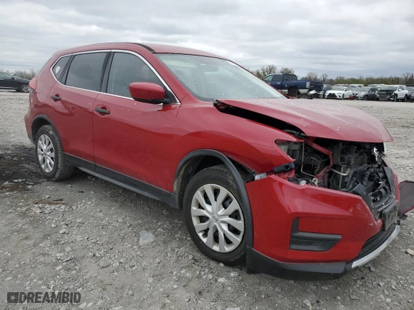 2017 Nissan Rogue S with VIN JN8AT2MT7HW382343, listed as a Copart auction lot 51247855 with 138,260 mi miles and Salvage Title. Bid and sale history available at carsss.com. Image 4.