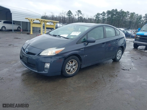 2010 Toyota Prius II with VIN JTDKN3DU0A0142410, listed as a IAAI auction lot 41576353 with 200,796 mi miles. Bid and sale history available at carsss.com. Image 17.