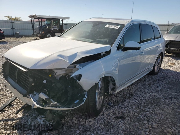 2023 Audi Q7 Prestige with VIN WA1VXBF72PD020328, listed as a Copart auction lot 73369314 with 3,839 mi miles and Salvage title. Bid and sale history available at DreamBid. Image 1.