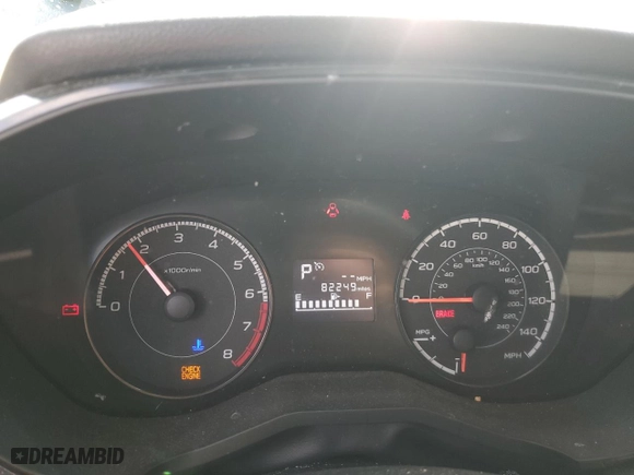 2019 Subaru Impreza with VIN 4S3GTAA60K3701816, listed as a Copart auction lot 52182295 with 82,249 mi miles and Salvage Title. Bid and sale history available at carsss.com. Image 9.