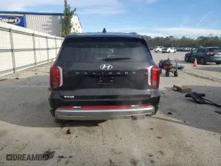 2024 Hyundai Palisade Calligraphy with VIN KM8R74GE2RU681128, listed as a Copart auction lot 47259115 with 20,742 mi miles and Salvage Title. Bid and sale history available at carsss.com. Image 6.