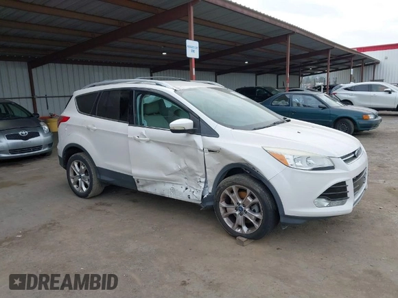 2013 Ford Escape SEL with VIN 1FMCU0H99DUB83641, listed as a IAAI auction lot 41578882 with 124,872 mi miles. Bid and sale history available at carsss.com. Image 1.