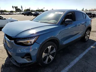 2023 Volvo C40 Recharge Pure Electric Plus with VIN YV4ED3GL0P2055183, listed as a Copart auction lot 75652404 with 14,193 mi miles and Salvage Title. Bid and sale history available at carsss.com. Image 1.