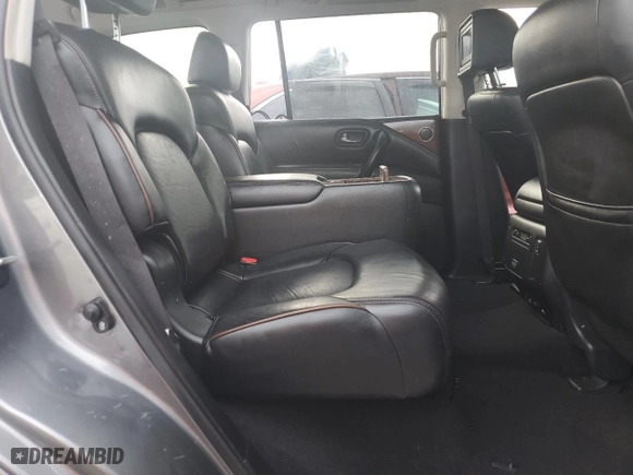 2017 Nissan Armada Platinum with VIN JN8AY2NF7H9301155, listed as a Copart auction lot 81598824 with NaN miles and Non Repairable. Bid and sale history available at carsss.com. Image 11.