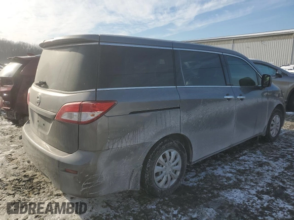 2015 Nissan Quest SV z VIN JN8AE2KP6F9130272, wystawiony jako Copart lot #42301055 z przebiegiem 282 779 mil mil oraz Tytuł czysty. Historia ofert i sprzedaży dostępna na DreamBid. Obrazek 3.