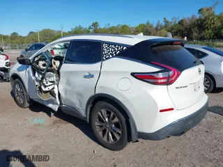 2016 Nissan Murano S with VIN 5N1AZ2MG9GN139159, listed as a IAAI auction lot 41854436 with 134,766 mi miles. Bid and sale history available at carsss.com. Image 3.