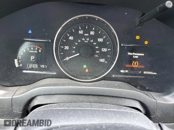 2021 Honda HR-V EX with VIN 3CZRU6H59MM707299, listed as a Copart auction lot 51252765 with 37,253 mi miles and Salvage Title. Bid and sale history available at carsss.com. Image 9.