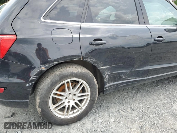 2012 Audi Q5 Premium with VIN WA1LKCFP4CA003411, listed as a Copart auction lot 57301035 with 270,590 mi miles and Salvage title. Bid and sale history available at DreamBid. Image 13.