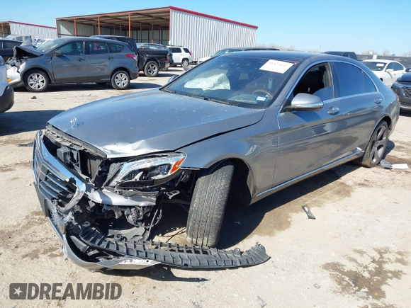2015 Mercedes-Benz S-Class S 550 with VIN WDDUG8CB7FA072704, listed as a IAAI auction lot 41473437 with 1 mi miles. Bid and sale history available at carsss.com. Image 17.