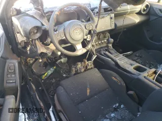 2022 Toyota GR86 Premium with VIN JF1ZNBF10N8750792, listed as a Copart auction lot 75199524 with 0 mi miles and Salvage Title. Bid and sale history available at carsss.com. Image 8.