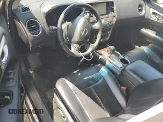 2016 Nissan Pathfinder S with VIN 5N1AR2MN4GC615599, listed as a Copart auction lot 52040665 with 140,013 mi miles and Salvage Title. Bid and sale history available at carsss.com. Image 8.