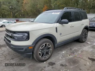 2024 Ford Bronco Sport Outer Banks z VIN 3FMCR9C65RRE50369, wystawiony jako Copart lot #79863844 z przebiegiem 14 809 mil mil oraz Szkoda całkowita • Salvage title. Historia ofert i sprzedaży dostępna na DreamBid. Obrazek 1.