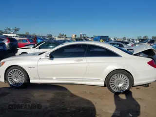 2012 Mercedes-Benz CL-Class CL 63 AMG with VIN WDDEJ7EB5CA029536, listed as a IAAI auction lot 41827657 with 68,769 mi miles. Bid and sale history available at carsss.com. Image 14.