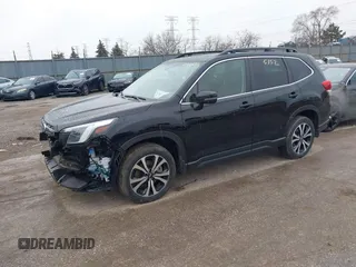 2022 Subaru Forester Limited with VIN JF2SKAPC2NH514712, listed as a IAAI auction lot 41745152 with 13,417 mi miles. Bid and sale history available at carsss.com. Image 18.