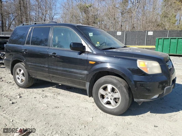 2007 Honda Pilot EX-L with VIN 5FNYF28677B023194, listed as a Copart auction lot 48695415 with 234,437 mi miles and Clean Title. Bid and sale history available at carsss.com. Image 4.