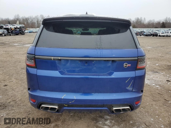 2021 Land Rover Range Rover Sport SVR z VIN SALWZ2RE9MA772872, wystawiony jako Copart lot #44192245 z przebiegiem 68 761 mil mil oraz Szkoda całkowita • Salvage title. Historia ofert i sprzedaży dostępna na DreamBid. Obrazek 6.