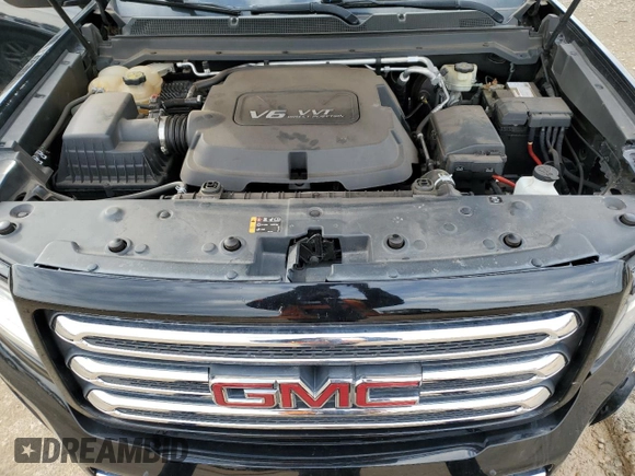 2015 GMC Canyon 4WD SLE with VIN 1GTG6BE38F1140912, listed as a Copart auction lot 44330565 with 102,809 mi miles and Salvage Title. Bid and sale history available at carsss.com. Image 12.