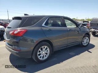 2018 Chevrolet Equinox LT z VIN 2GNAXJEV6J6142654, wystawiony jako Copart lot #60076885 z przebiegiem 93 353 mil mil oraz Szkoda całkowita • Salvage title. Historia ofert i sprzedaży dostępna na DreamBid. Obrazek 3.