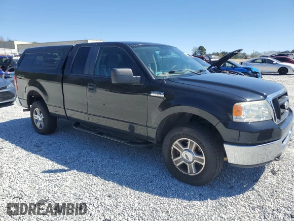 2007 Ford F-150 XLT with VIN 1FTPX14V37FA58973, listed as a Copart auction lot 48329475 with 225,416 mi miles and Salvage Title. Bid and sale history available at carsss.com. Image 4.