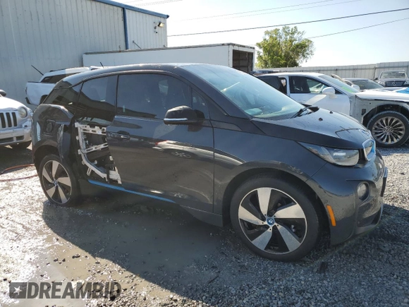 2015 BMW i3 z VIN WBY1Z2C56FV555588, wystawiony jako Copart lot #48773145 z przebiegiem 58 130 mil mil oraz Szkoda całkowita • Salvage title. Historia ofert i sprzedaży dostępna na DreamBid. Obrazek 4.