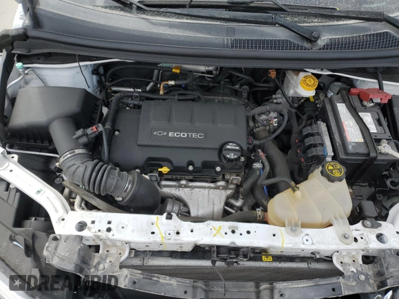 2020 Chevrolet Sonic LT with VIN 1G1JG6SB3L4130345, listed as a Copart auction lot 52098025 with 62,577 mi miles and Salvage title. Bid and sale history available at DreamBid. Image 11.