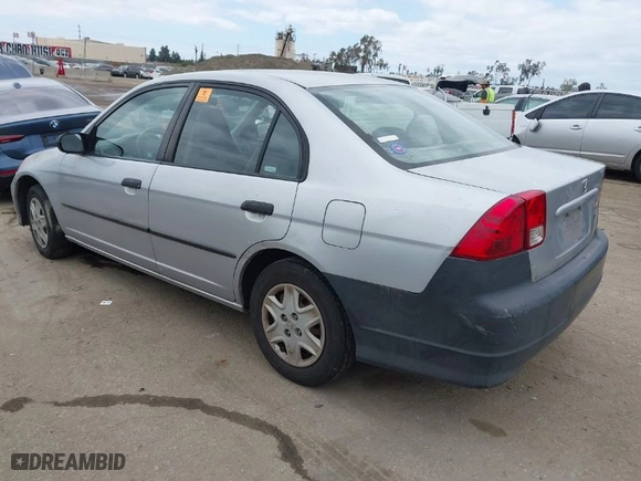 2005 Honda Civic Sdn VP with VIN 2HGES16365H547060, listed as a IAAI auction lot 42042202 with 222,680 mi miles. Bid and sale history available at carsss.com. Image 3.