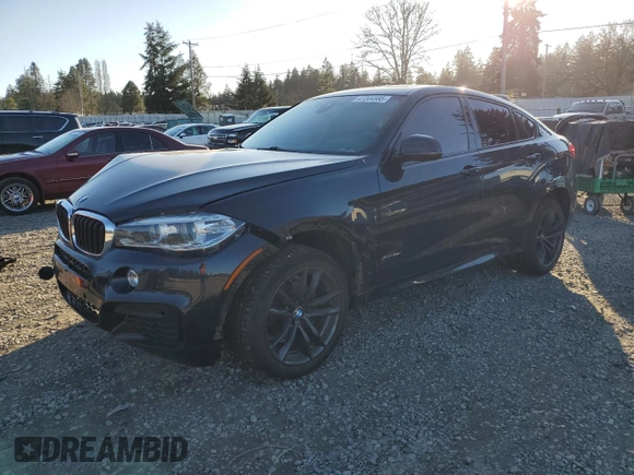 2019 BMW X6 xDrive35i with VIN 5UXKU2C57K0Z65374, listed as a Copart auction lot 47344585 with 90,546 mi miles and Salvage Title. Bid and sale history available at carsss.com. Image 1.