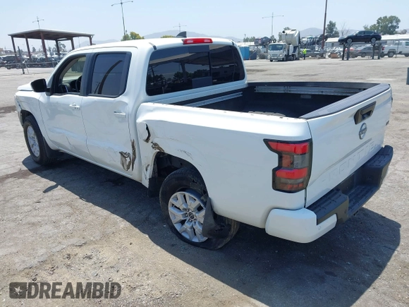2024 Nissan Frontier SV with VIN 1N6ED1EJ7RN607219, listed as a IAAI auction lot 42570080 with 35,269 mi miles and . Bid and sale history available at DreamBid. Image 3.