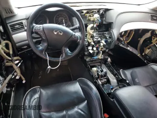 2018 Infiniti Q70 Luxe with VIN JN1BY1PR8JM370296, listed as a Copart auction lot 80748364 with Not provided miles and Salvage title. Bid and sale history available at DreamBid. Image 8.