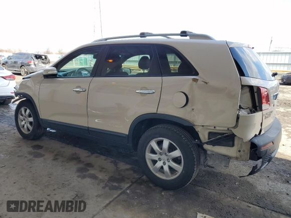 2011 Kia Sorento LX with VIN 5XYKT3A18BG171018, listed as a Copart auction lot 47173085 with 155,253 mi miles and Clean Title. Bid and sale history available at DreamBid. Image 2.