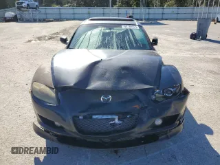 2006 Mazda RX-8 with VIN JM1FE173760200481, listed as a Copart auction lot 80189924 with 180,086 mi miles and Salvage Title. Bid and sale history available at carsss.com. Image 5.