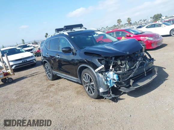 2019 Nissan Rogue SL with VIN 5N1AT2MT1KC833220, listed as a IAAI auction lot 42179936 with 82,232 mi miles and . Bid and sale history available at DreamBid. Image 1.
