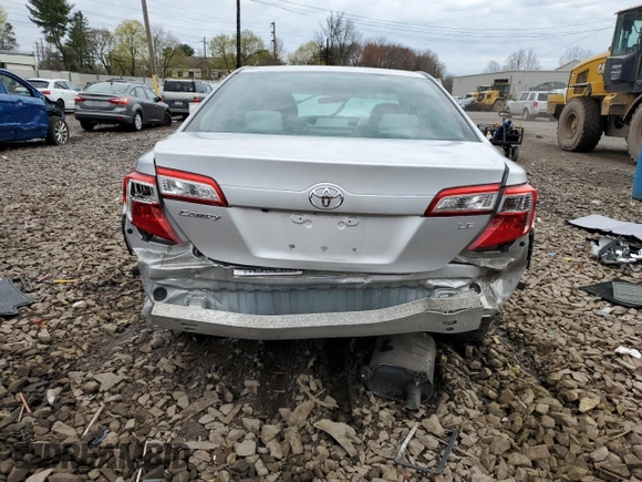 2014 Toyota Camry L with VIN 4T4BF1FK8ER414408, listed as a Copart auction lot 52514725 with 0 mi miles and Salvage Title. Bid and sale history available at carsss.com. Image 6.